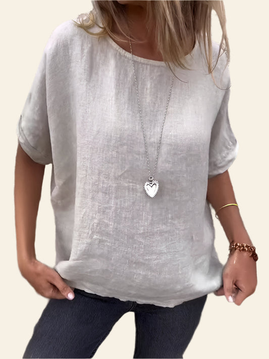 Casia™ - Minimalist Relaxed Top