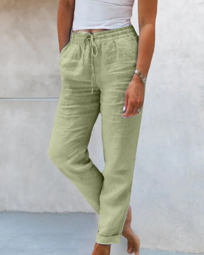 Charlie™ | Casual Chic Straight Trousers