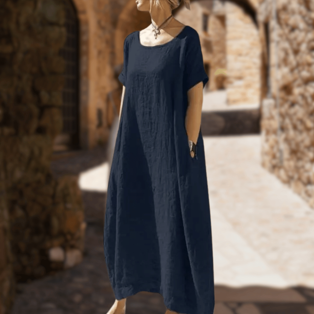 ALBA | Soft and comfortable long casual dress