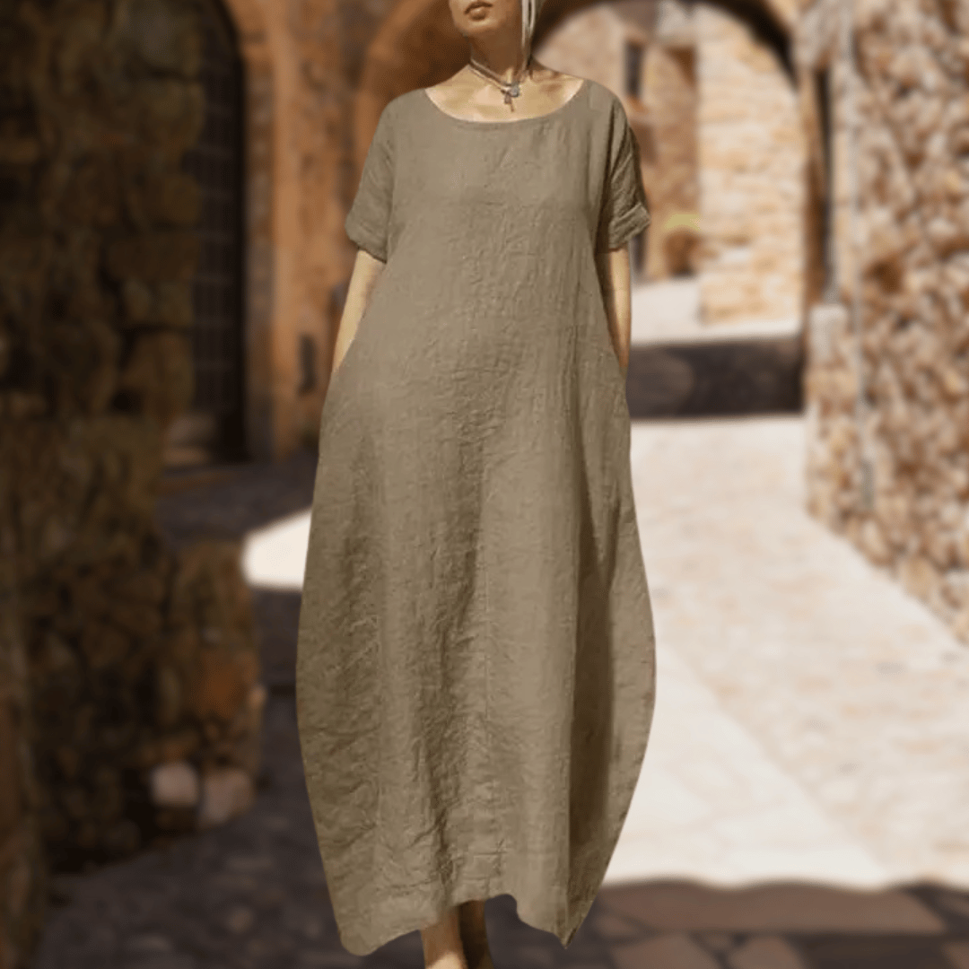 ALBA | Soft and comfortable long casual dress