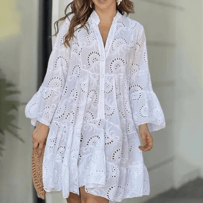 FEBE | Elegant handmade embroidered dress