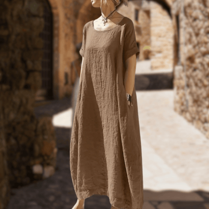 ALBA | Soft and comfortable long casual dress