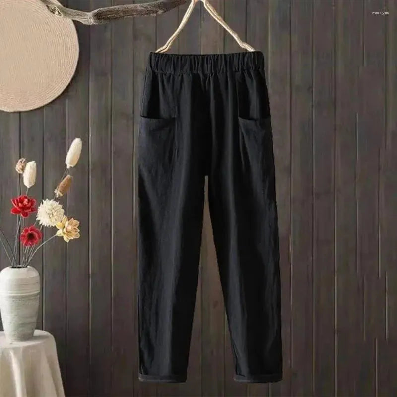 YESSA | Casual Pants in Cotton and Linen