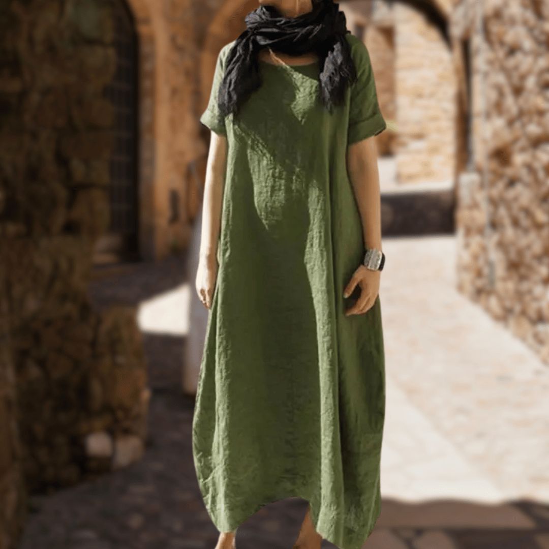 ALBA | Soft and comfortable long casual dress