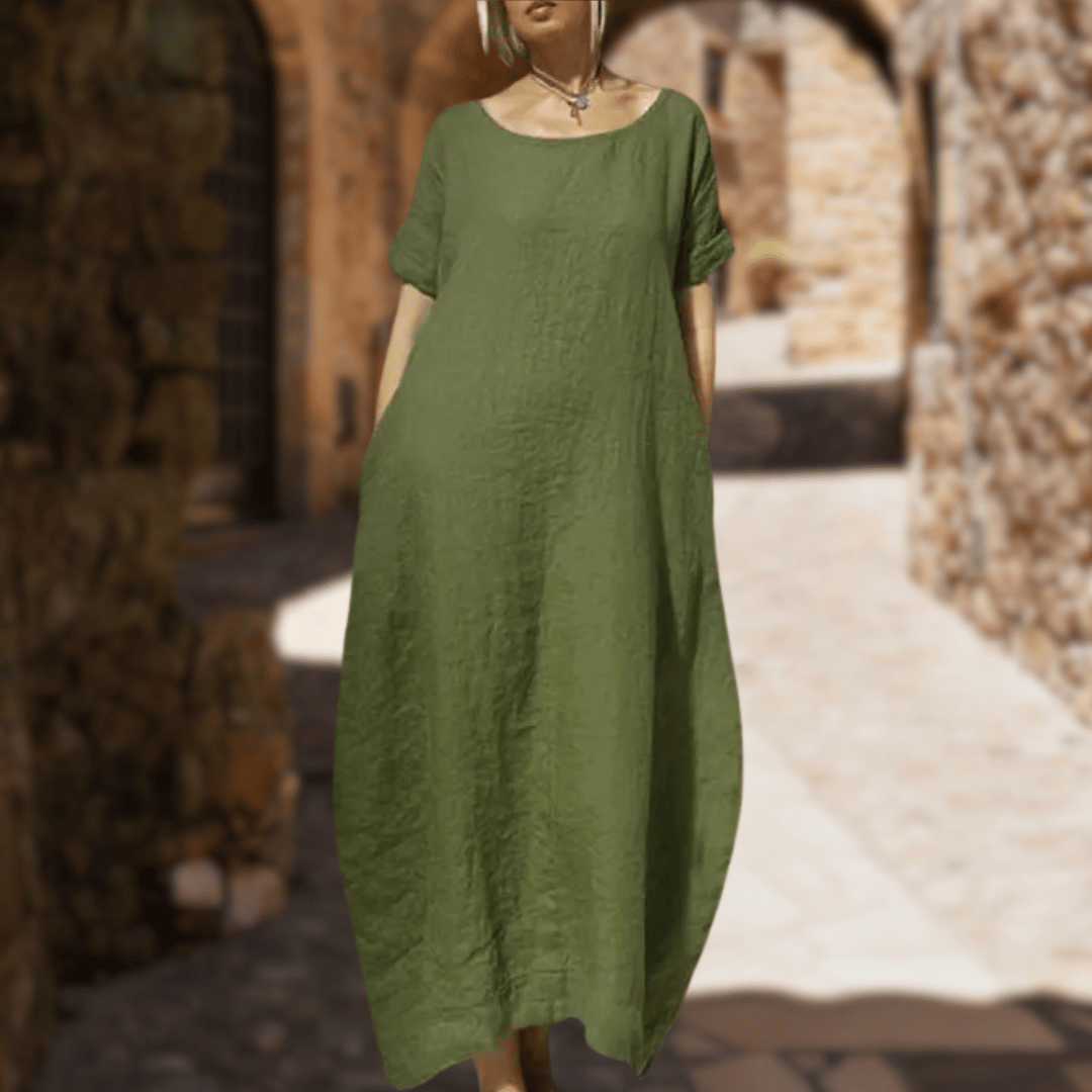 ALBA | Soft and comfortable long casual dress