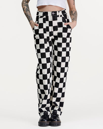 Checkerboard Pants