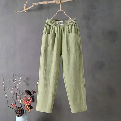 YESSA | Casual Pants in Cotton and Linen