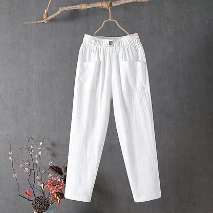 YESSA | Casual Pants in Cotton and Linen