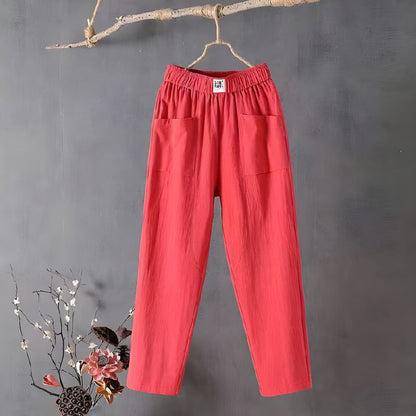 YESSA | Casual Pants in Cotton and Linen