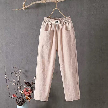 YESSA | Casual Pants in Cotton and Linen