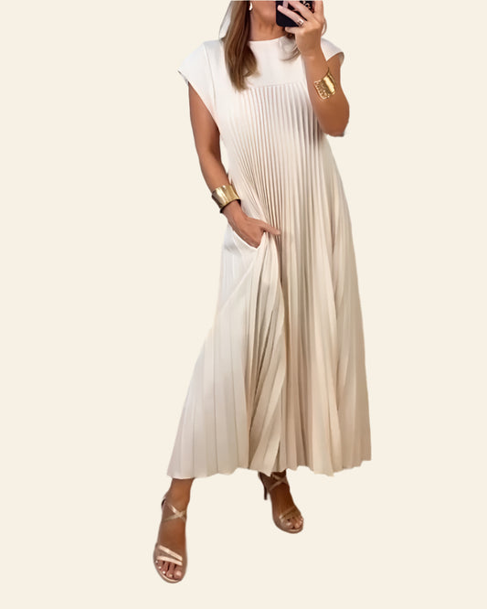 Madelyn - Elegant Pleated Dress