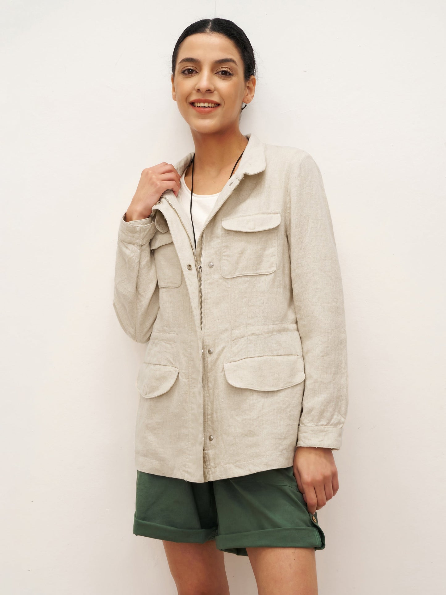 EVELINA | Linen Jacket