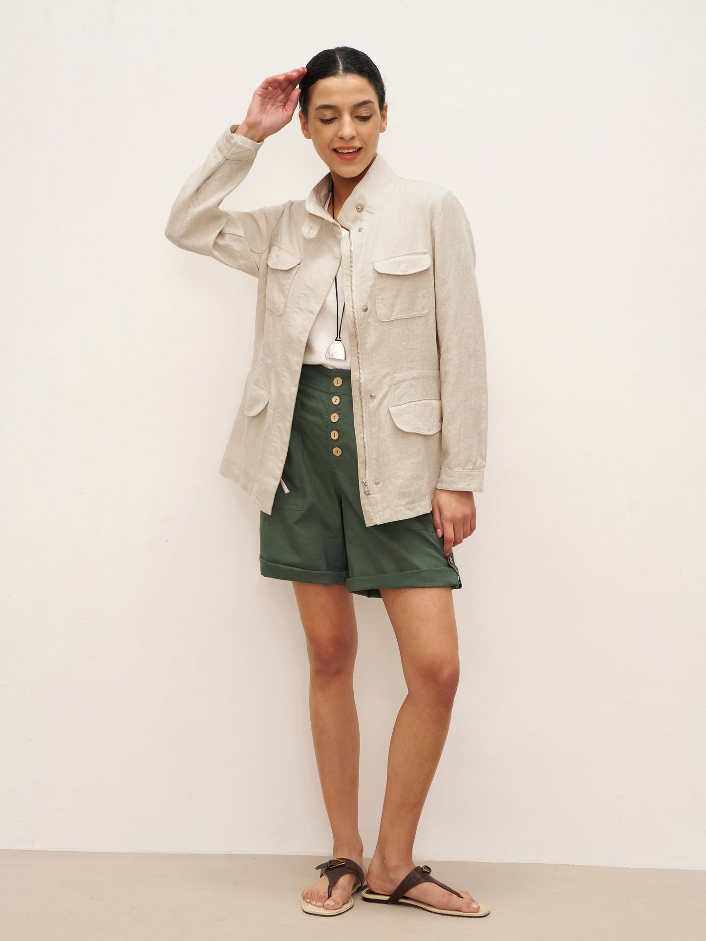 EVELINA | Linen Jacket