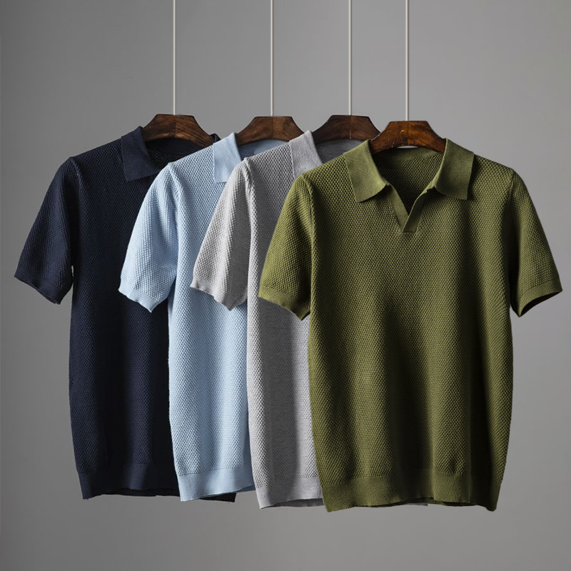 Heinrich™ | Stylish Short Sleeve Casual Polo Shirt