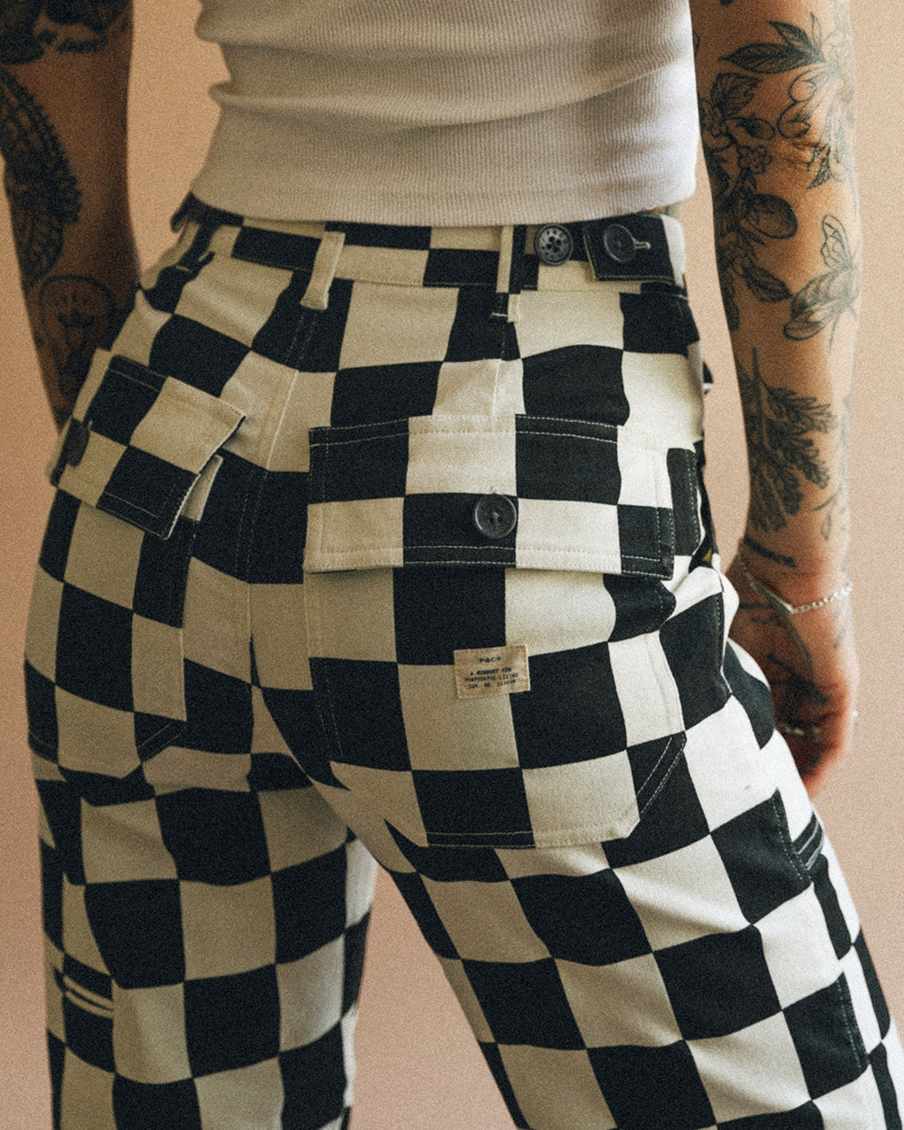 Checkerboard Pants