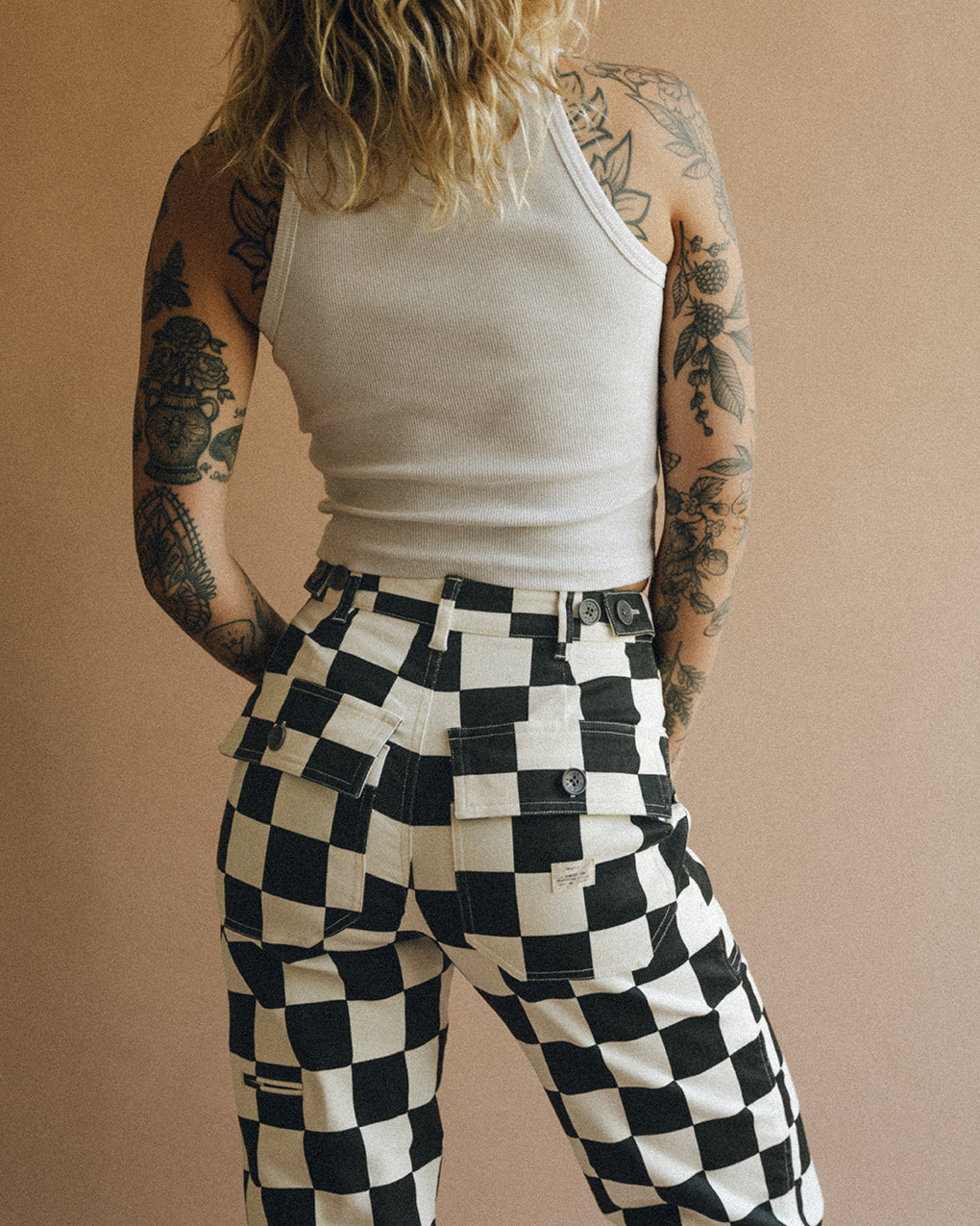 Checkerboard Pants