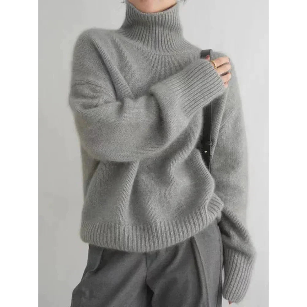 Aubree | Cashmere Turtleneck Sweater