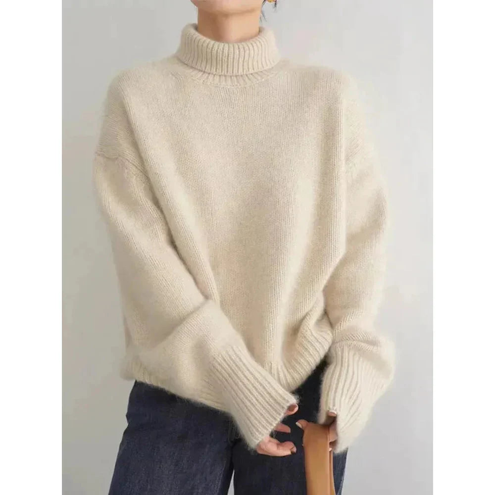 Aubree | Cashmere Turtleneck Sweater