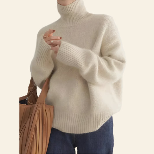 Aubree | Cashmere Turtleneck Sweater