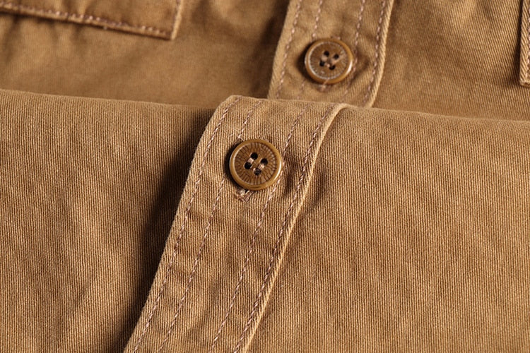 Leo | Tailored Cotton Cargo Shirt