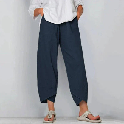 Stylish Cotton Trousers by Natalie