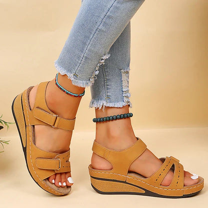 Loes™ Stylish Open-Toe Orthopedic Sandals for Ultimate Comfort