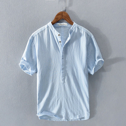 Stylish Damian Cotton-Linen Blend Shirt