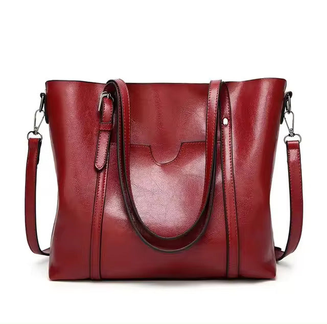 LOUISA | Leather carrier bag