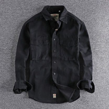 Leo | Tailored Cotton Cargo Shirt