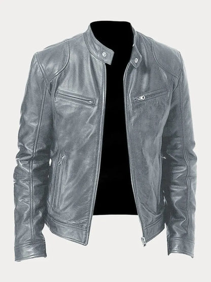 Lorenzo – Men's Casual Faux Leather Jacket