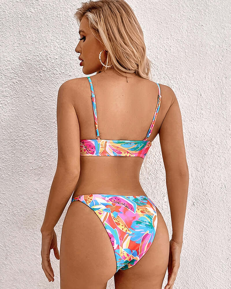 Hilde - Tropical Floral Bikini