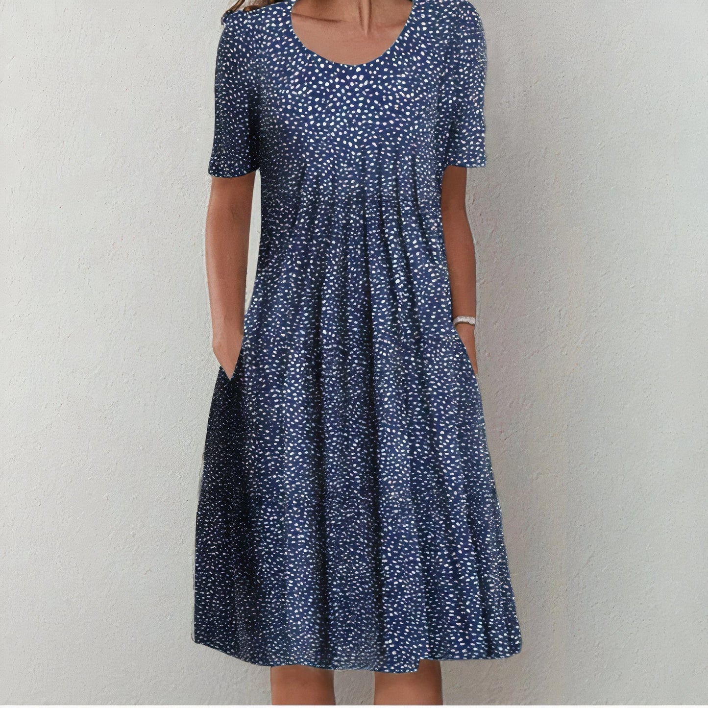 Bia | Elegant cotton dress