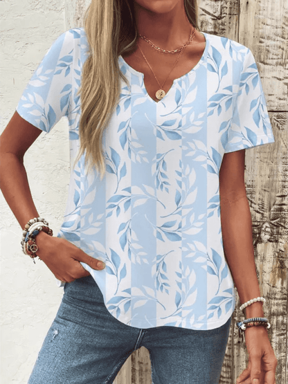 Carly | Floral Button-Up Blouse