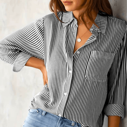 Fiona | Casual Striped Women's Blouse