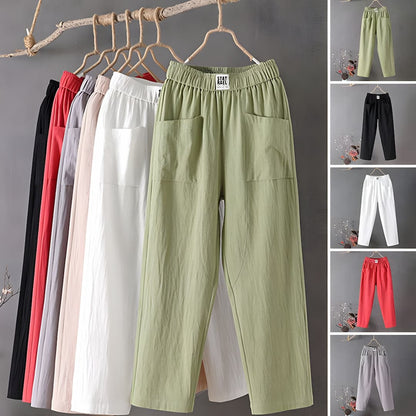 YESSA | Casual Pants in Cotton and Linen