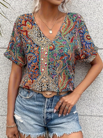 Maya | Vibrant and Stylish Top