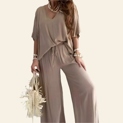 Women’s Casual Loose Solid Color Suit